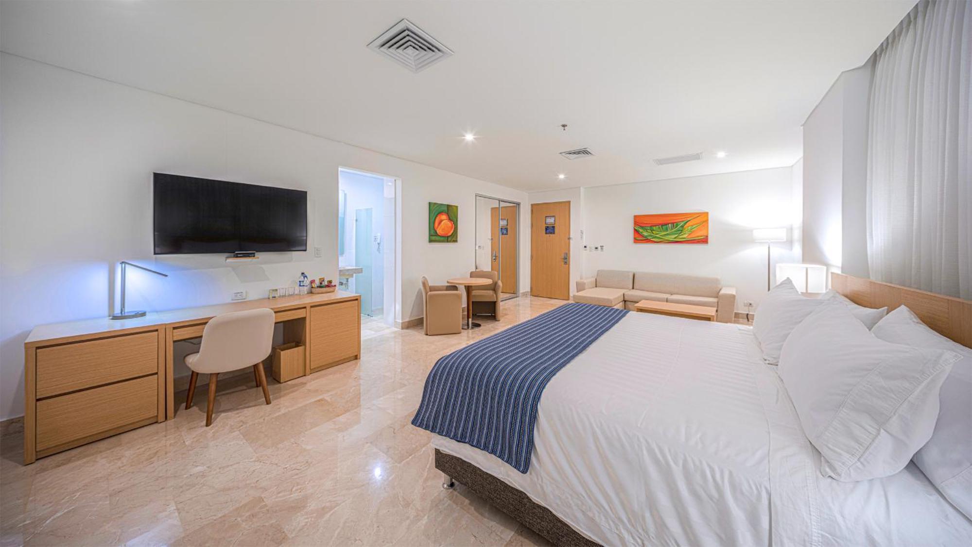 Hotel Dann Carlton Barranquilla Y Centro De Convenciones 외부 사진 A room at the hotel
