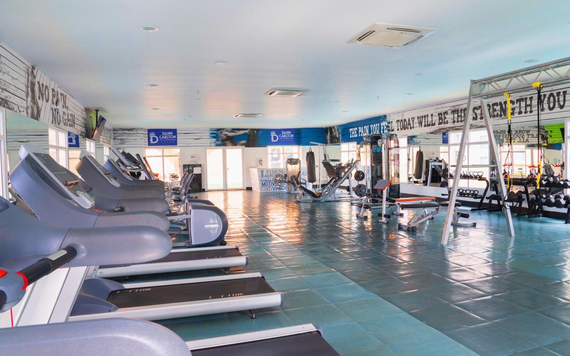 Hotel Dann Carlton Barranquilla Y Centro De Convenciones 외부 사진 The gym at the hotel