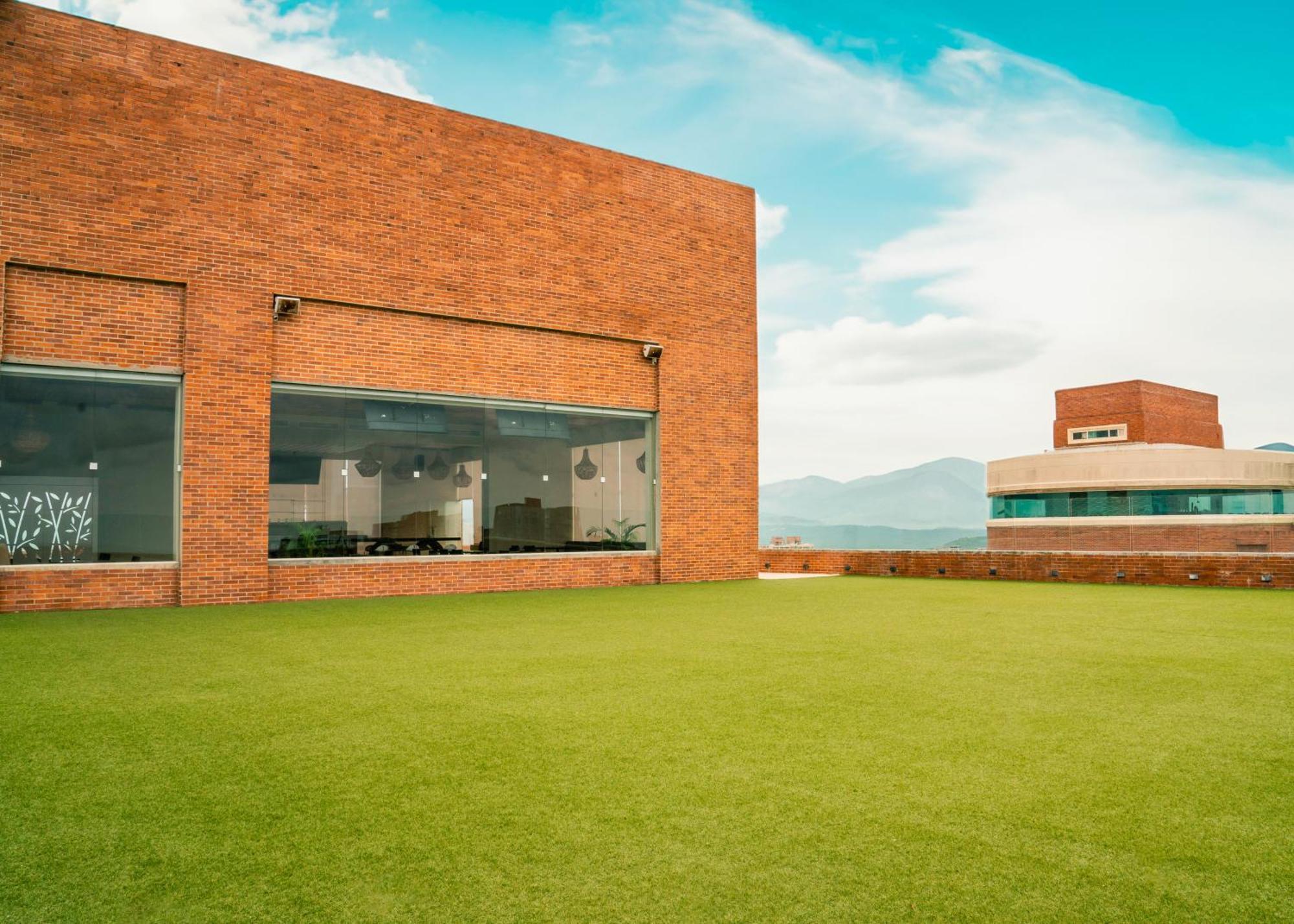 Hotel Dann Carlton Barranquilla Y Centro De Convenciones 외부 사진 Rooftop of the library